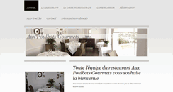 Desktop Screenshot of poulbotsgourmets.com